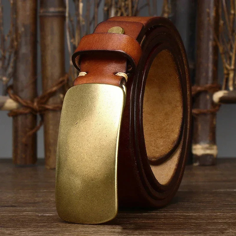 Forge Brass Buckle Belt