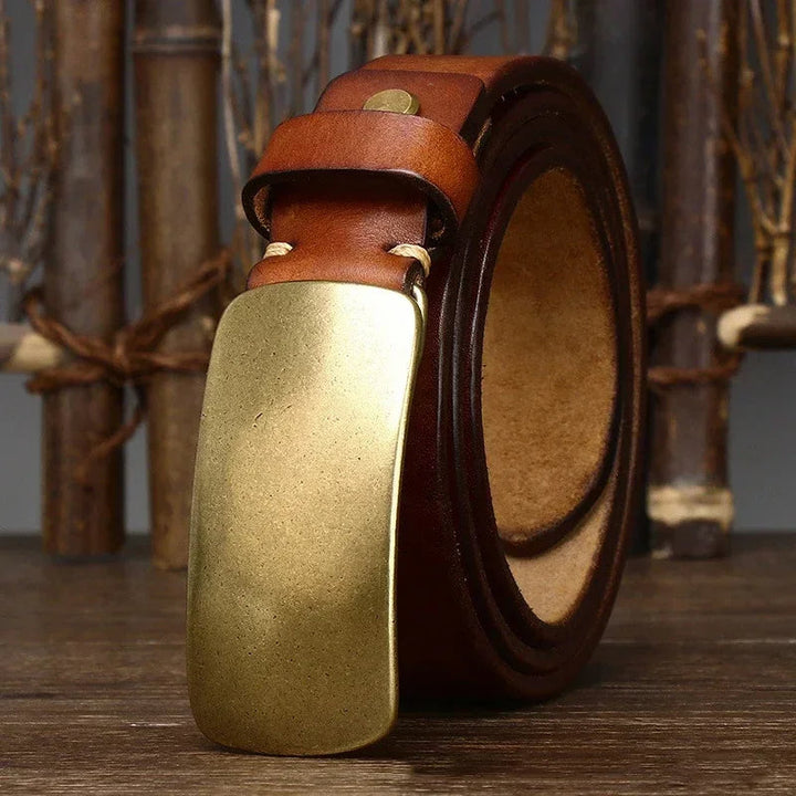 Forge Brass Buckle Belt