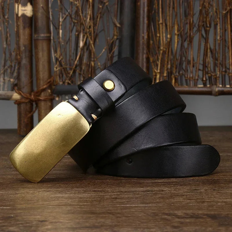 Forge Brass Buckle Belt