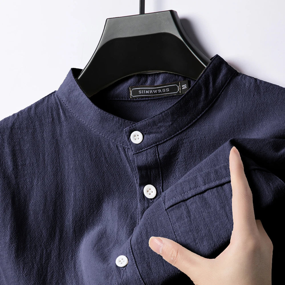 Urban Cotton-Linen Polo