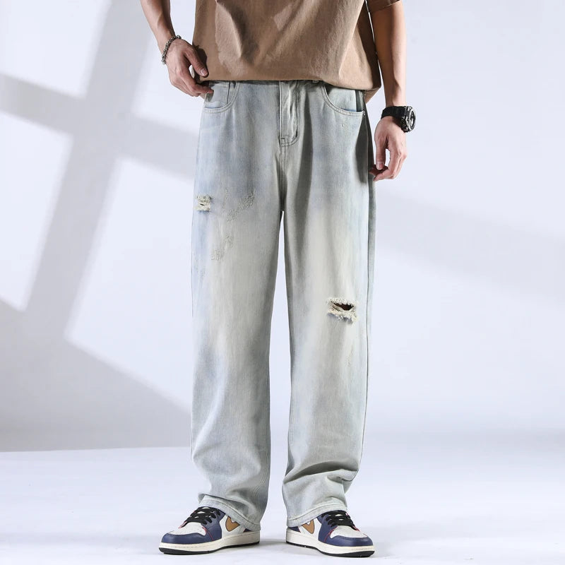 Urban Inspired Distress Jeans