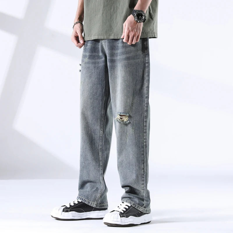 Urban Inspired Distress Jeans